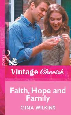 Gina Wilkins Faith, Hope and Family обложка книги