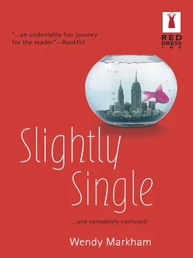 Wendy Markham Slightly Single обложка книги