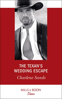 Charlene Sands The Texan's Wedding Escape обложка книги