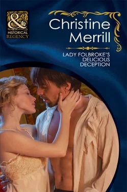 Christine Merrill Lady Folbroke's Delicious Deception обложка книги