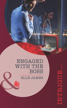 Elle James Engaged With The Boss обложка книги