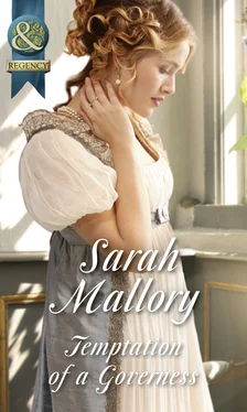 Sarah Mallory Temptation Of A Governess обложка книги