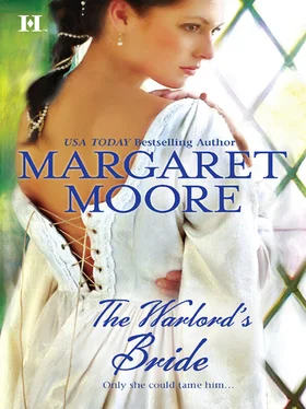 Margaret Moore The Warlord's Bride обложка книги
