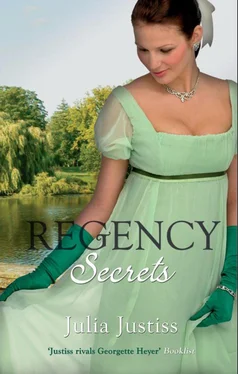 Julia Justiss Regency Secrets обложка книги