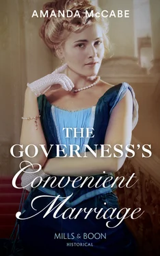 Amanda McCabe The Governess's Convenient Marriage обложка книги