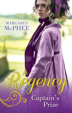 Margaret McPhee A Regency Captain's Prize обложка книги