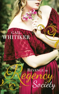 Gail Whitiker Revenge In Regency Society обложка книги