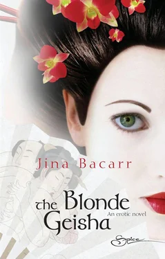 Jina Bacarr The Blonde Geisha обложка книги