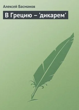 Алексей Басманов В Грецию - дикарем обложка книги