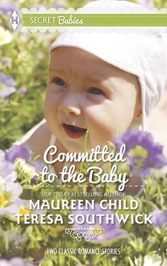 Maureen Child Committed to the Baby обложка книги