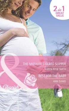 Karen Rose The Midwife's Glass Slipper / Best For the Baby обложка книги