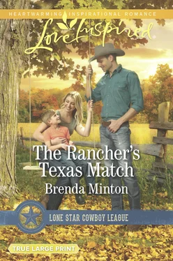 Brenda Minton The Rancher's Texas Match обложка книги