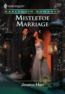 Jessica Hart Mistletoe Marriage обложка книги