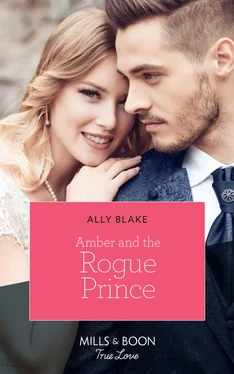 Ally Blake Amber And The Rogue Prince обложка книги