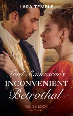 Lara Temple Lord Ravenscar's Inconvenient Betrothal обложка книги