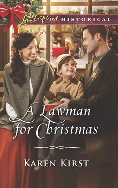 Karen Kirst A Lawman For Christmas обложка книги