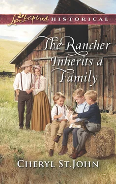 Cheryl St.John The Rancher Inherits A Family обложка книги