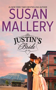 Susan Mallery Justin's Bride обложка книги