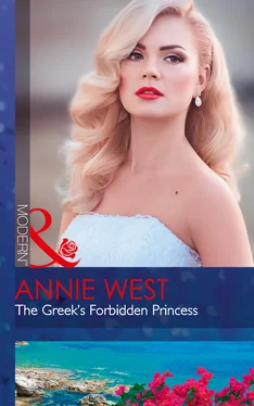 Annie West The Greek's Forbidden Princess обложка книги