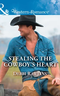 Debbi Rawlins Stealing The Cowboy's Heart обложка книги