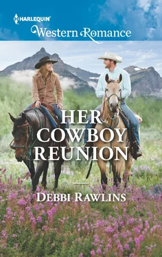 Debbi Rawlins Her Cowboy Reunion обложка книги