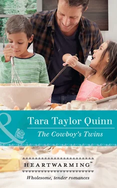 Tara Taylor Quinn The Cowboy's Twins обложка книги