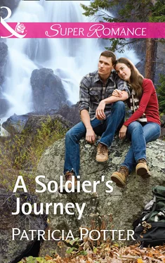 Patricia Potter A Soldier's Journey обложка книги