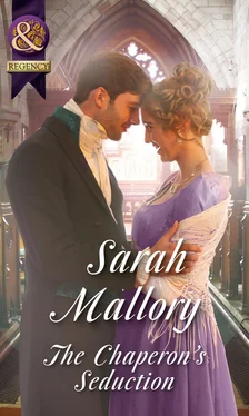 Sarah Mallory The Chaperon's Seduction обложка книги