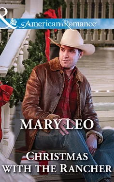 Mary Leo Christmas with the Rancher обложка книги