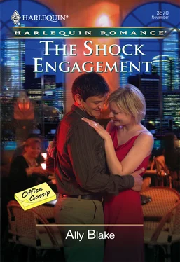 Ally Blake The Shock Engagement обложка книги
