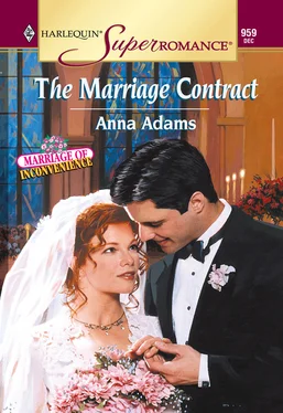 Anna Adams The Marriage Contract обложка книги