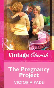 Victoria Pade The Pregnancy Project обложка книги