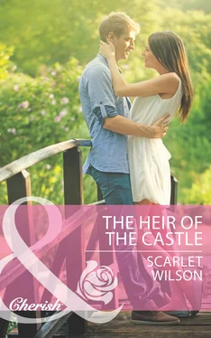 Scarlet Wilson The Heir of the Castle обложка книги