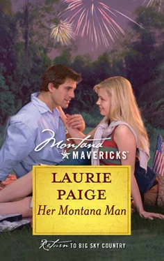 Laurie Paige Her Montana Man обложка книги
