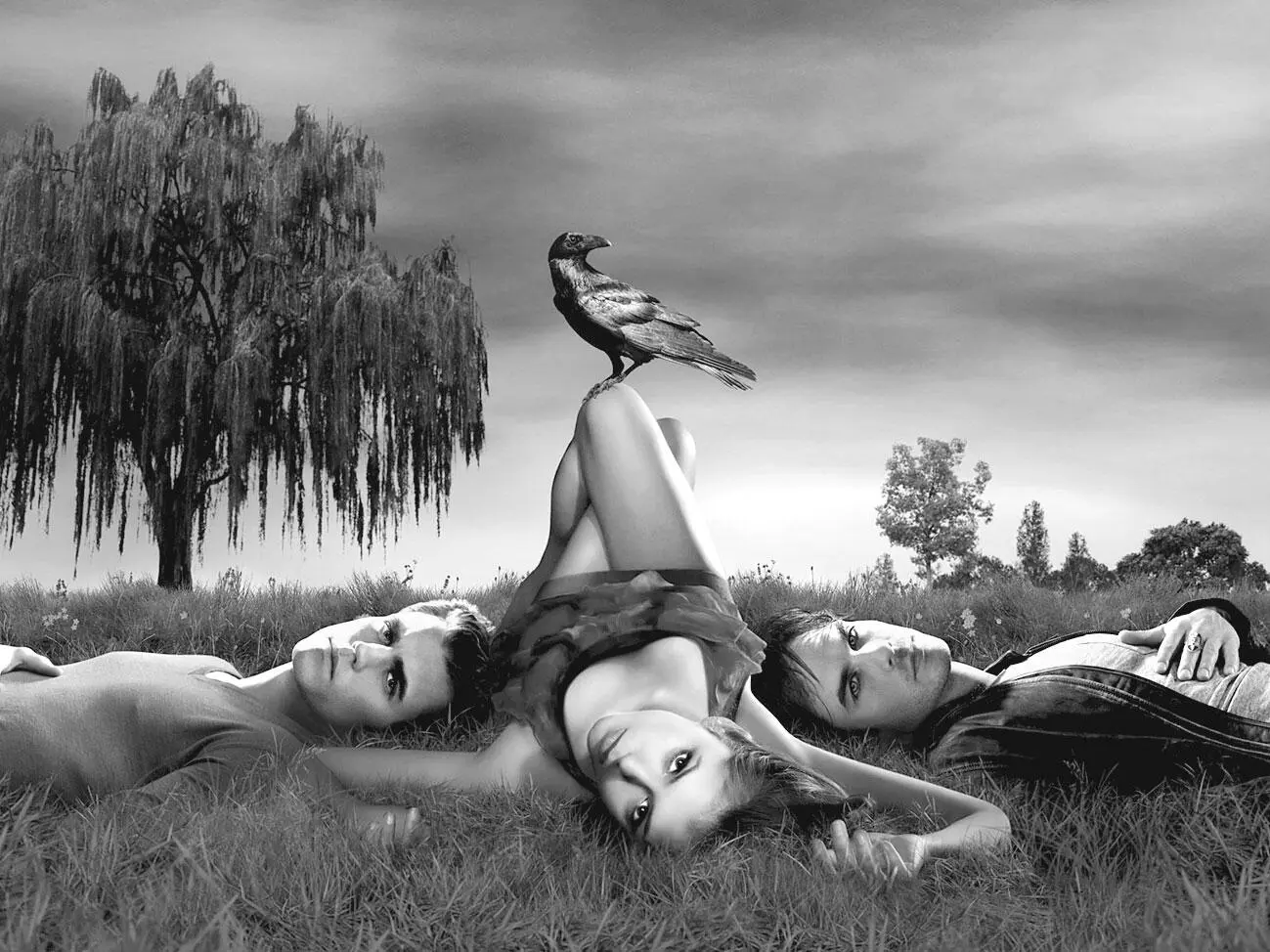 Афиша по случаю выхода нового сезона телесериала Дневники вампира Мифология - фото 24