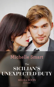 Michelle Smart The Sicilian's Unexpected Duty обложка книги