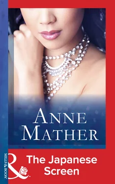 Anne Mather The Japanese Screen обложка книги