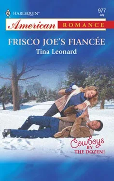 Tina Leonard Frisco Joe's Fiancee обложка книги