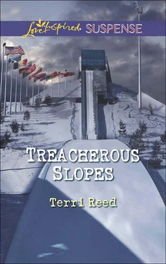 Terri Reed Treacherous Slopes обложка книги