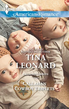 Tina Leonard Callahan Cowboy Triplets обложка книги