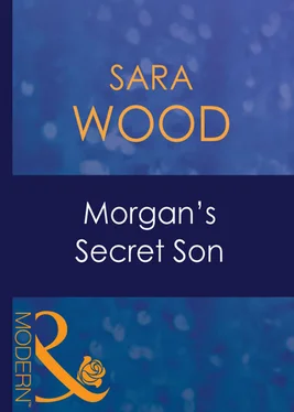 Sara Wood Morgan's Secret Son обложка книги