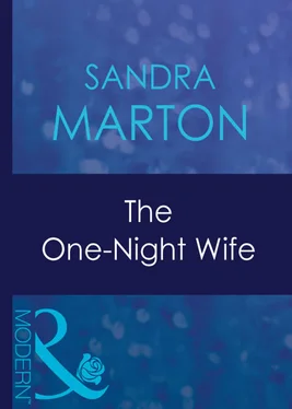 Sandra Marton The One-Night Wife обложка книги