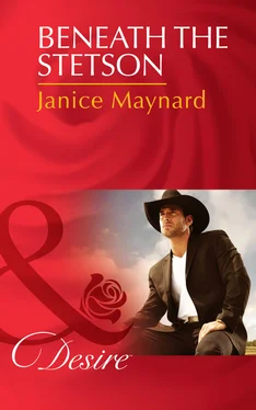 Janice Maynard Beneath the Stetson обложка книги