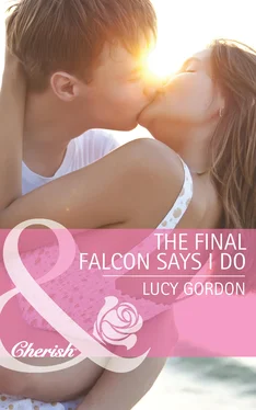 Lucy Gordon The Final Falcon Says I Do обложка книги