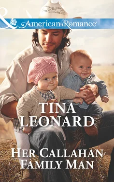 Tina Leonard Her Callahan Family Man обложка книги