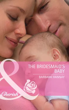 Barbara Hannay The Bridesmaid's Baby обложка книги