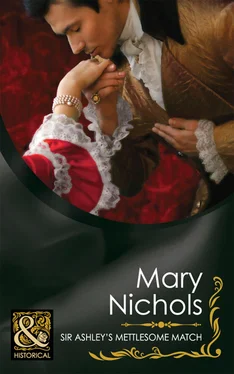 Mary Nichols Sir Ashley's Mettlesome Match обложка книги