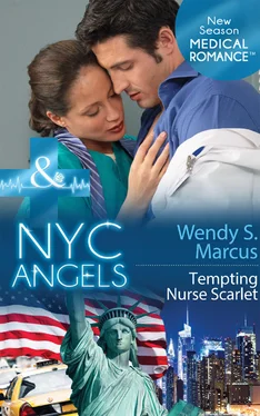 Wendy Marcus NYC Angels: Tempting Nurse Scarlet обложка книги