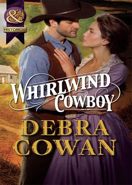Debra Cowan Whirlwind Cowboy обложка книги