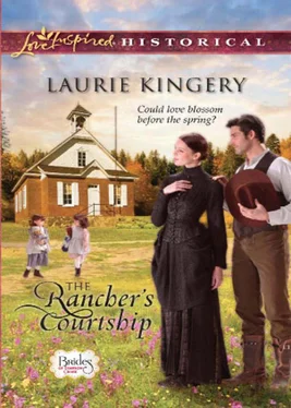 Laurie Kingery The Rancher's Courtship обложка книги